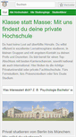 Mobile Screenshot of privathochschulen.net